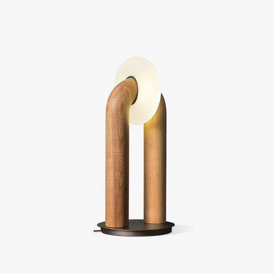 Acrylic Table Lamp – arched design detail view | OroDwell