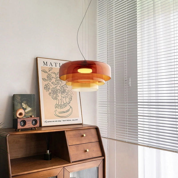 FjordLumen Pendant Light – Warm LED Ambient Glow