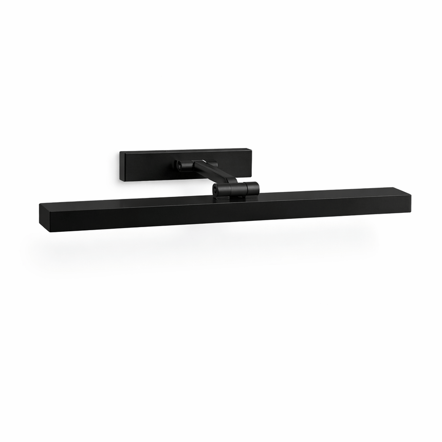 The same bar in black, the flat plate and yoke finished to match the tube
