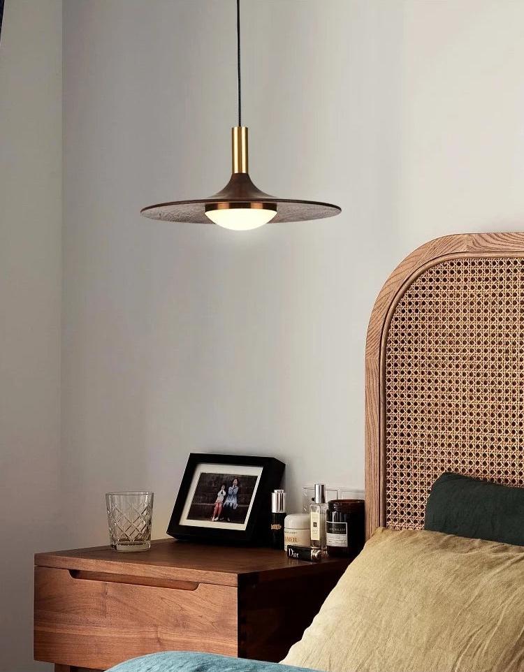 Wood Pendant Light for Dining Room