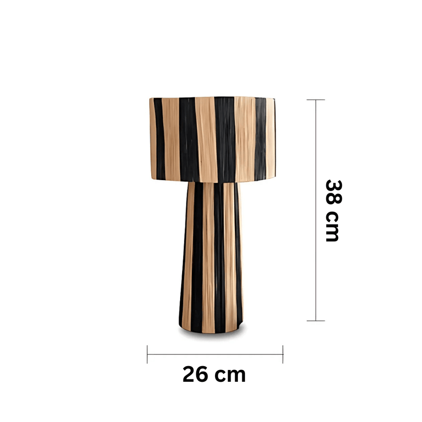 Modern table lamp for small spaces