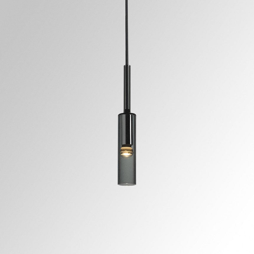 Lorrel Smoky Glass Pendant Light Living Room