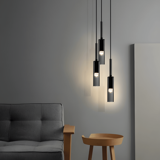 Smoky Glass Pendant Light Modern Design
