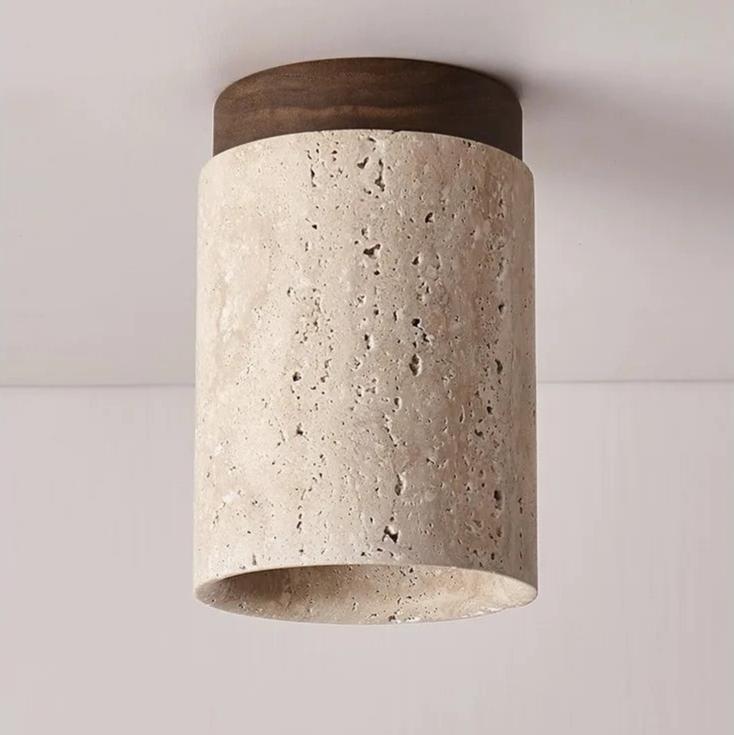 LED Stone Light Fixture Minimalist Design