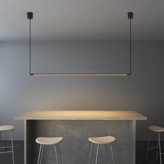Blown glass pendant lamp with LED technology