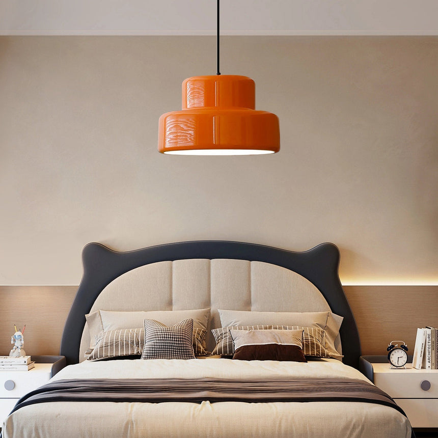 Glass Acrylic Pendant Light Warm Glow