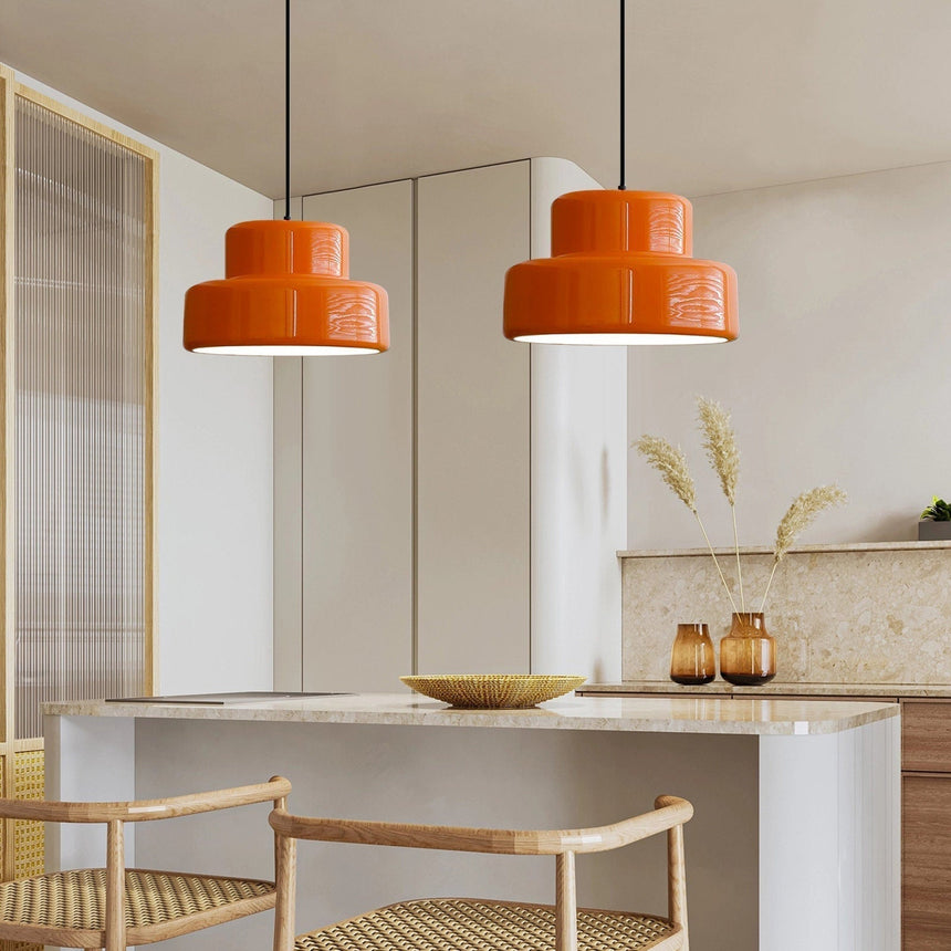 Metal Pendant Light Sleek Modern Silhouette