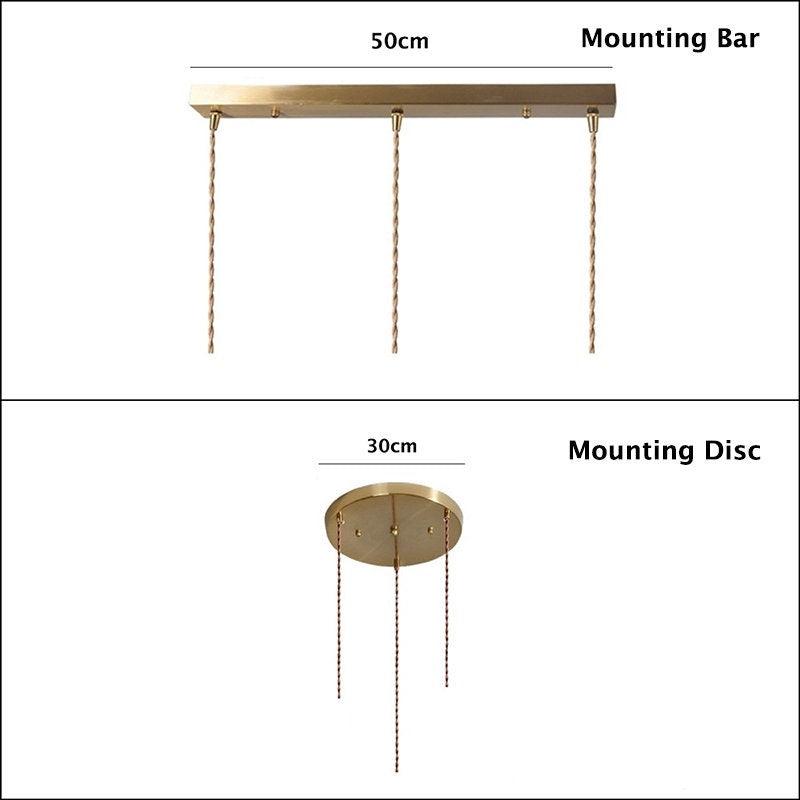Pendant light for bedroom decor accent