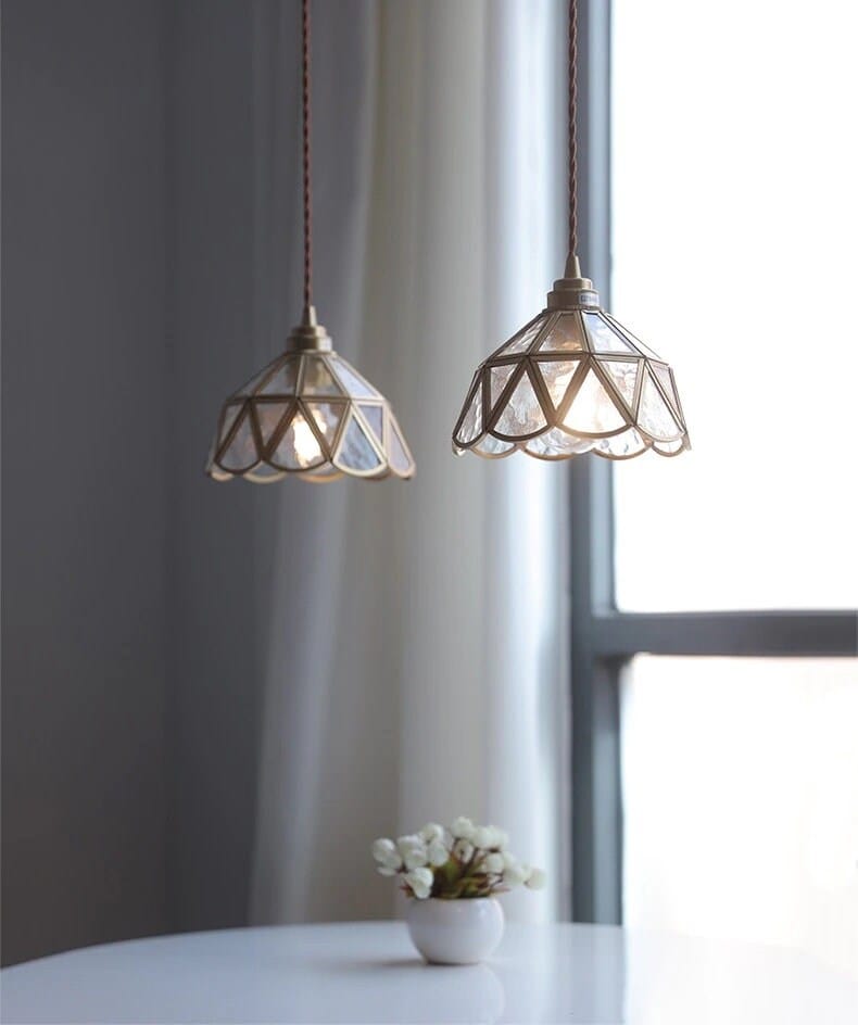 Pendant light for bedroom decor accent