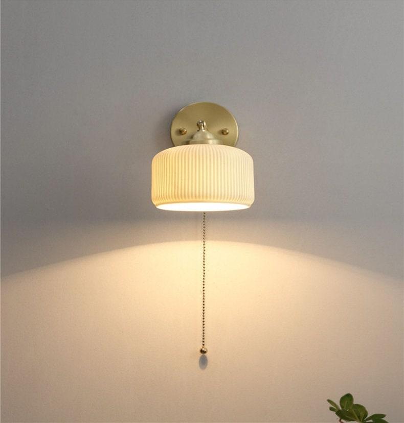 Easy installation lantern wall sconce for hallway