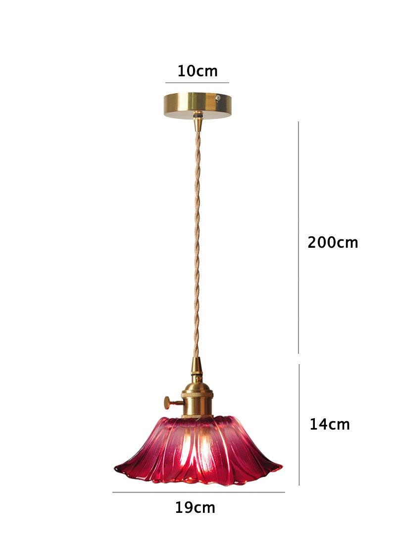Art Nouveau Pendant Light for Study Room