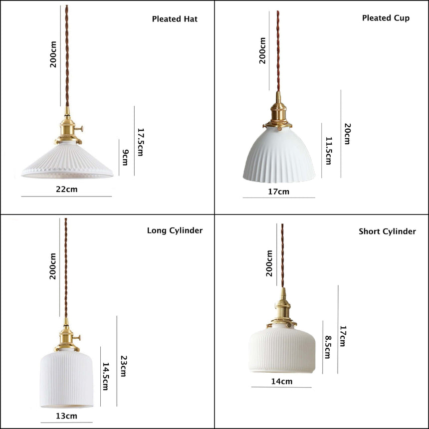 Ceramic Pendant Light for Home Decor Enthusiasts