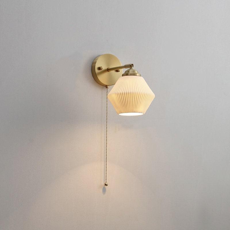 Wall mounted lantern wall sconce for hallway