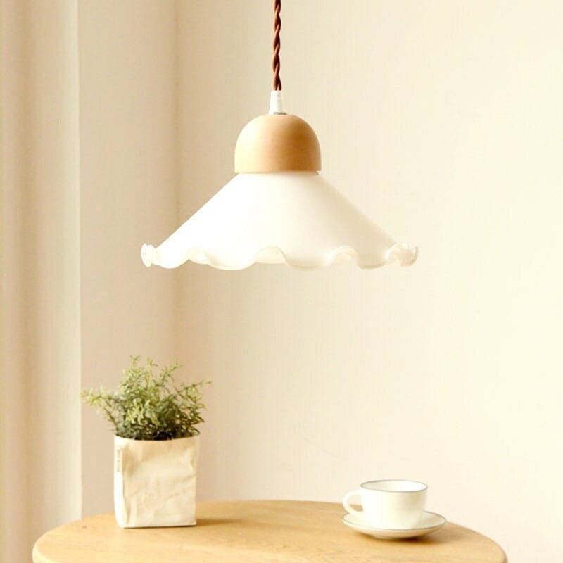 Alvara Brass Pendant Light close-up – warm ambient glow vintage design | OroDwell