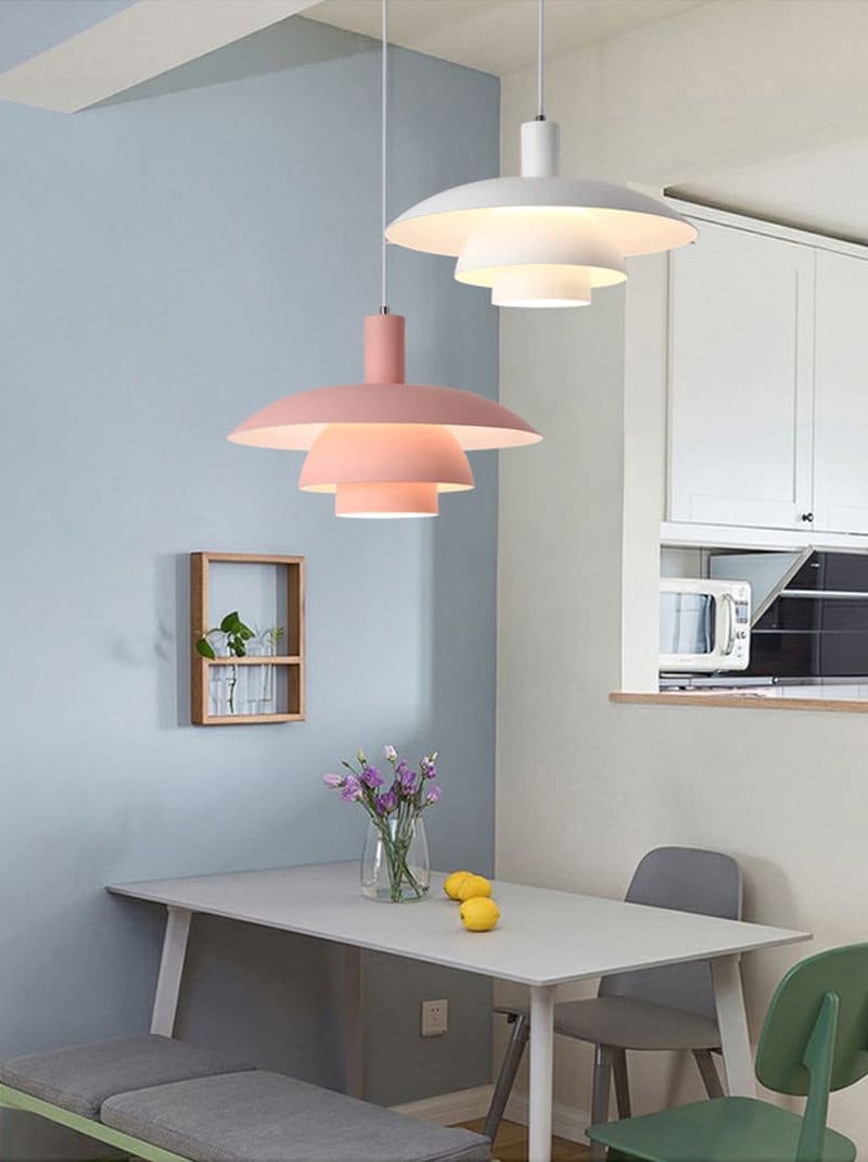 Aluminum Pendant Lamp for Dining Table Accent