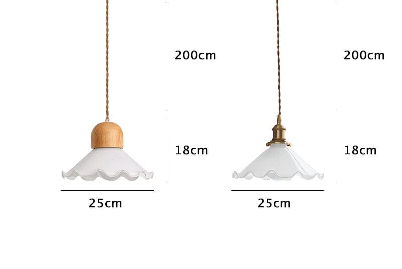 Brass Pendant Light with ambient lighting for living room | OroDwell
