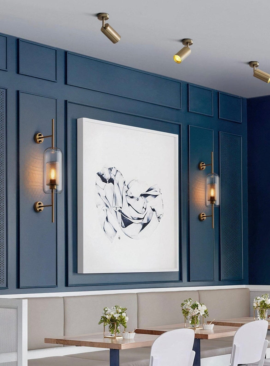 Glass Wall Lamp for Home Decor Enthusiasts