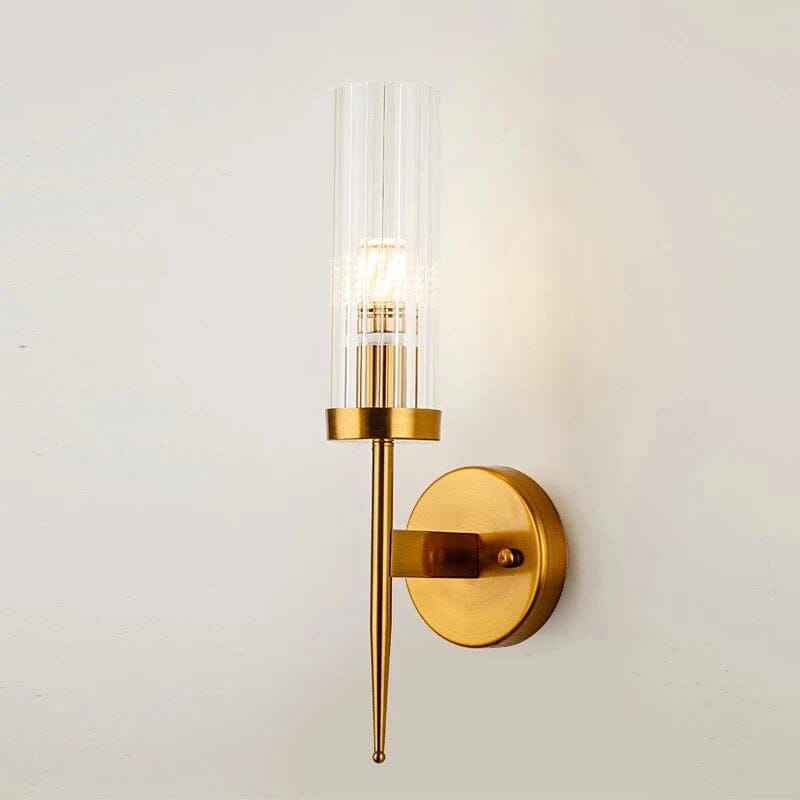 Gold Black Wall Light for Modern Homes