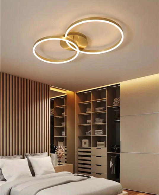 Aluminum Ring Chandelier for Modern Homes