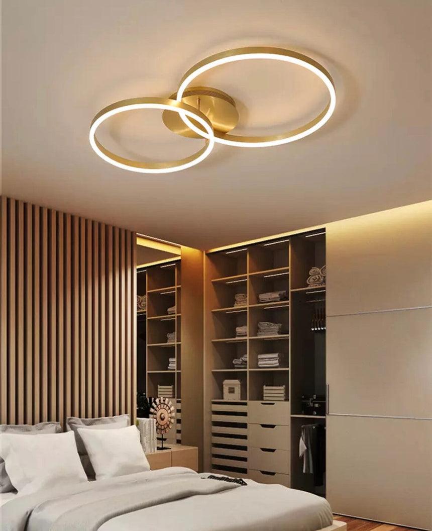 Aluminum Ring Chandelier for Modern Homes