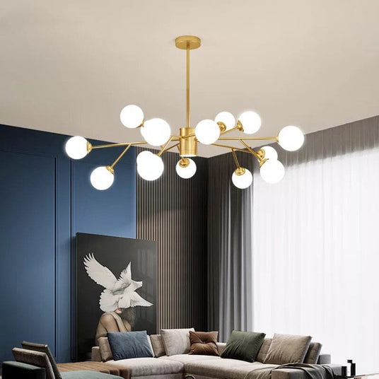 Chandelier - Nordic-Inspired Design Detail