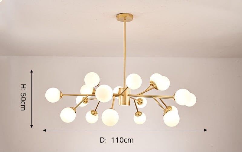 Marlow Chandelier - 15-Bulb Configuration