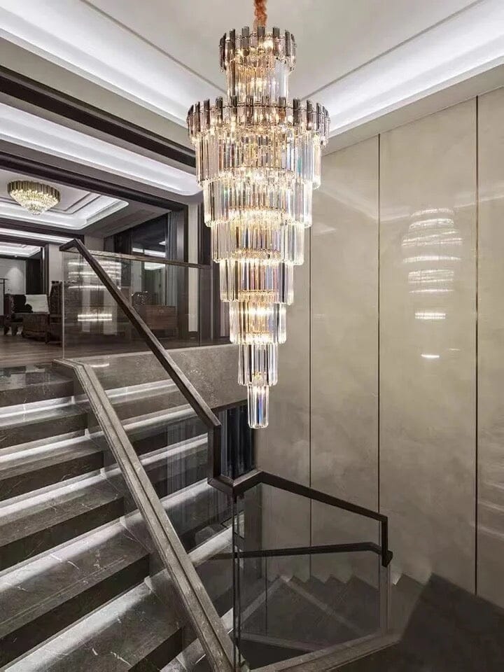 French Empire Crystal Chandelier for Modern Living Rooms