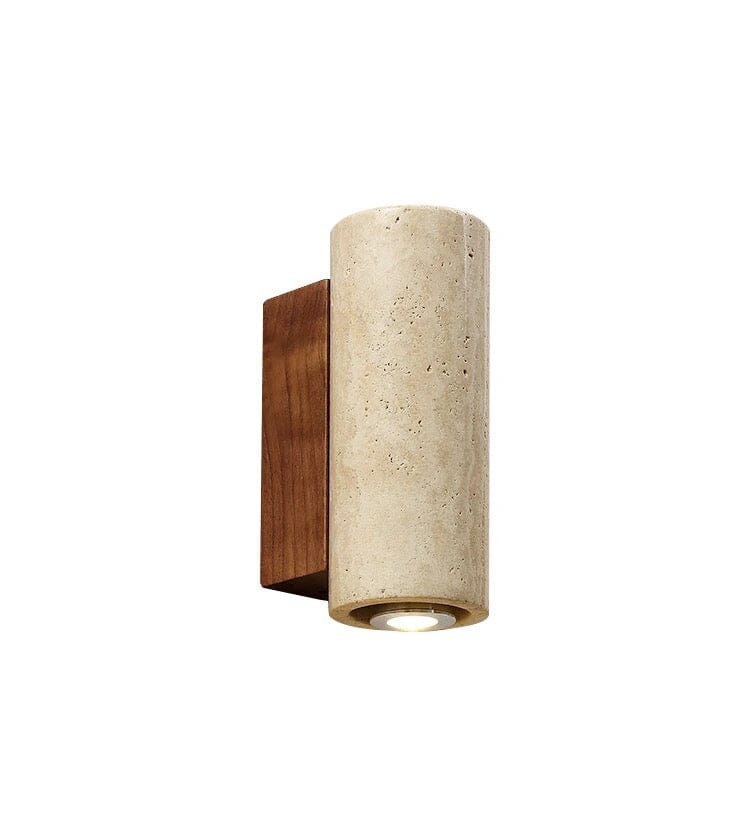 Living room wall sconce with soft glow