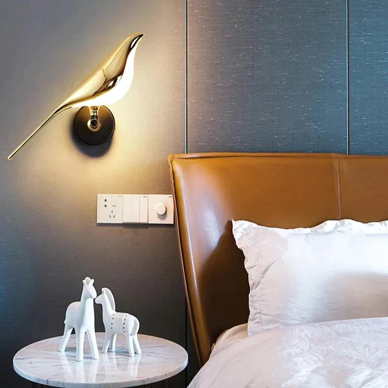 Dimmable wall lamp for bedroom
