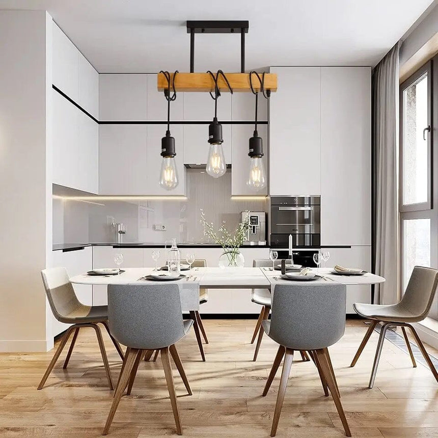 Wood Pendant Light Design