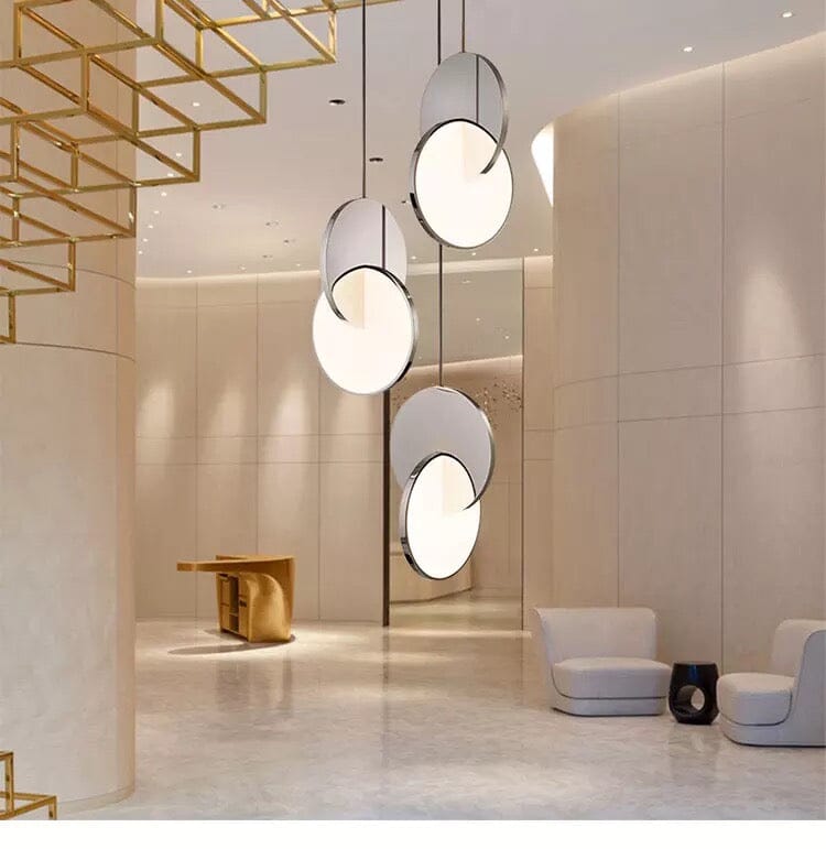 Steel Pendant Light for Restaurant Decor