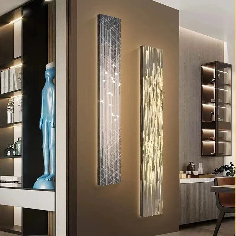 Wall Mounted Glass Fixture for Hallway