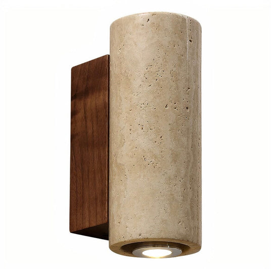 Staircase light with sculptural silhouette