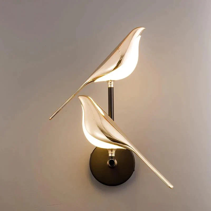 Gold Wall Lamp finish detail