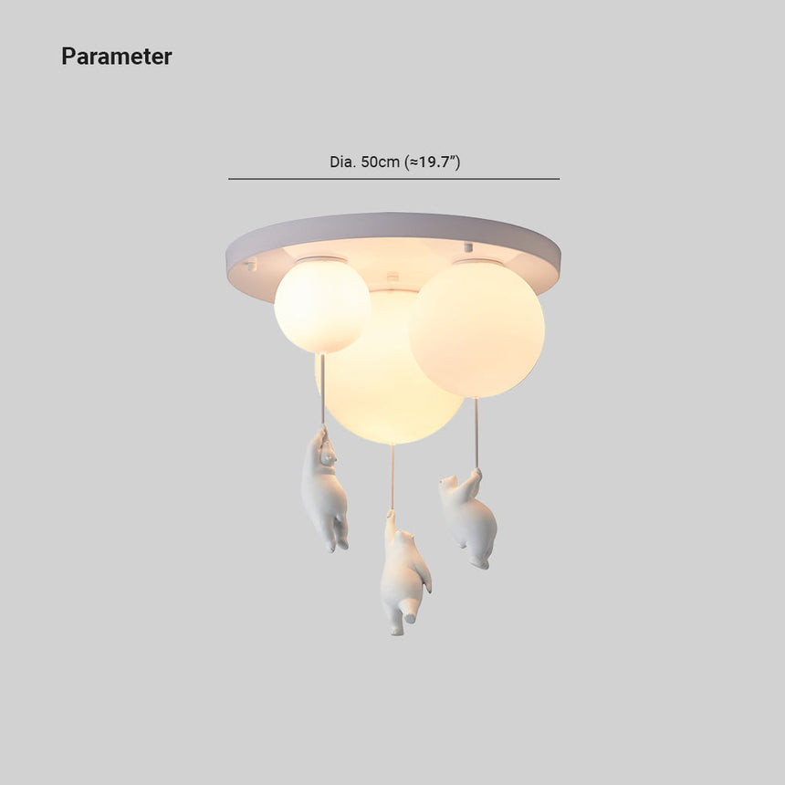 Balloon Pendant Light Whimsical Kids Room Accent - OpalDwell