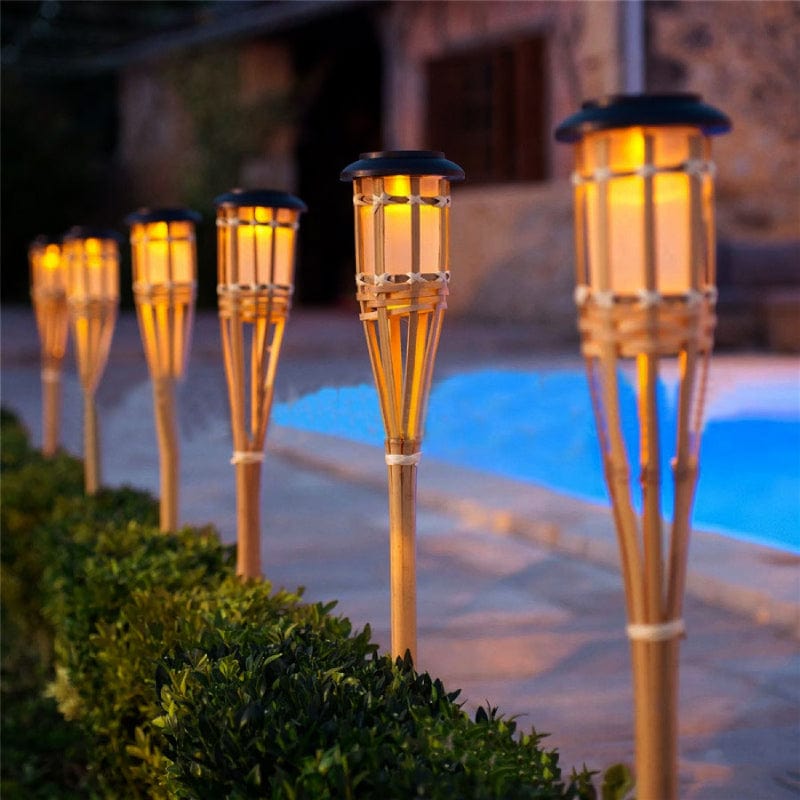Lumori Tiki Outdoor Solar Lamp for Park