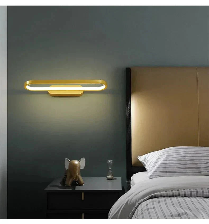 Streamlined Wall Light for Hallway