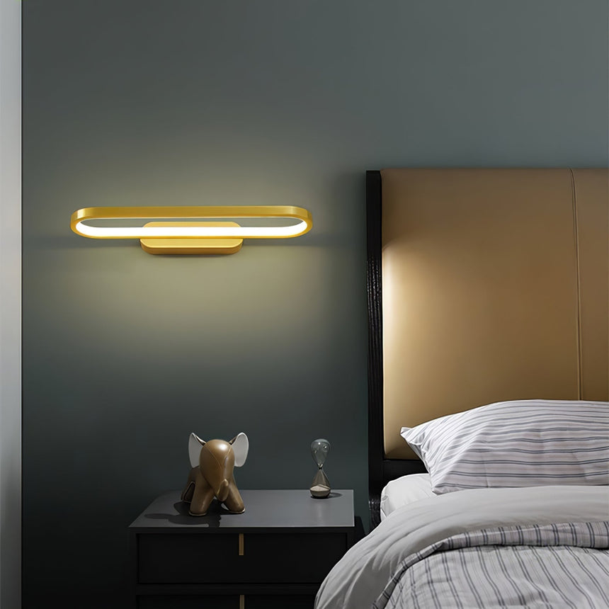 Streamlined Wall Light for Hallway
