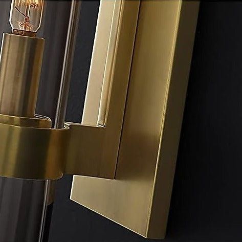Easy installation wall sconce for living room