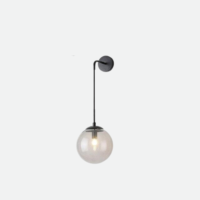 Hallway lighting fixture close-up