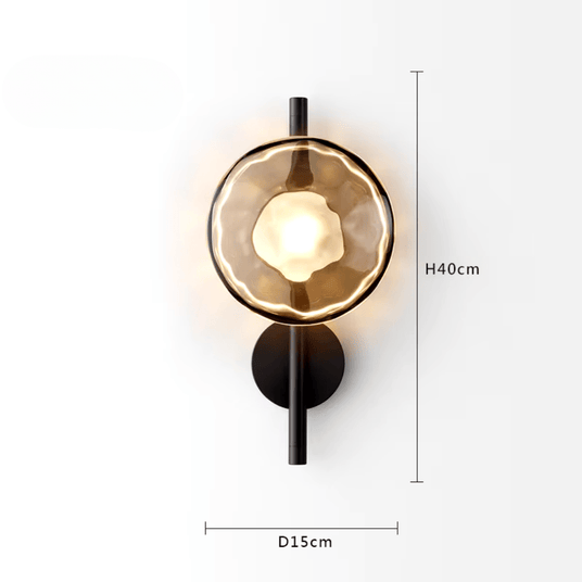 Hallway wall lighting fixture