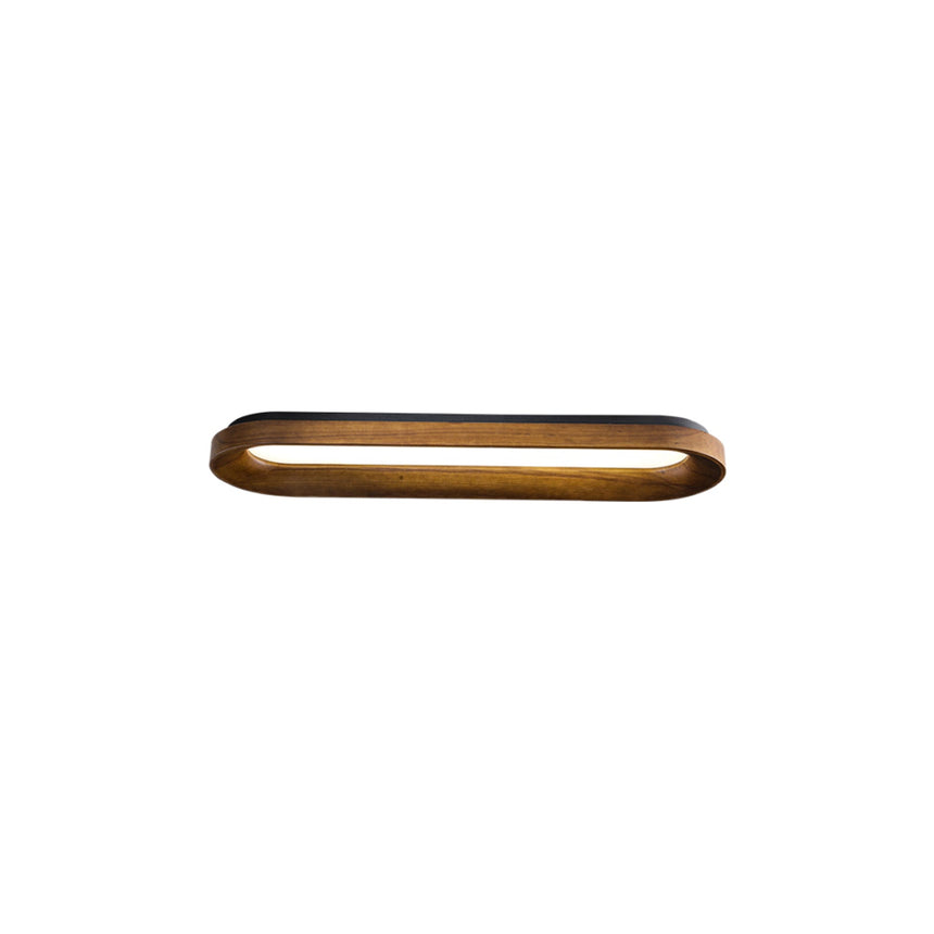 Walnut 47.2 in linear ceiling light shown on its own against a plain background