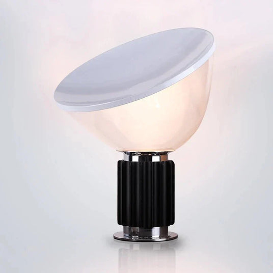 Table lamp finish detail close up view