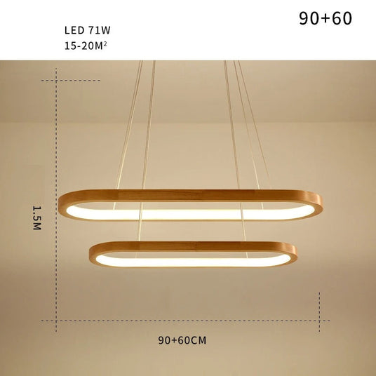 Pendant Light for Dining Room Warm Glow