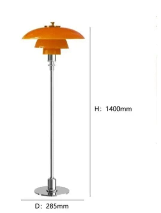 Parasol Floor Lamp Durable Iron Frame Detail