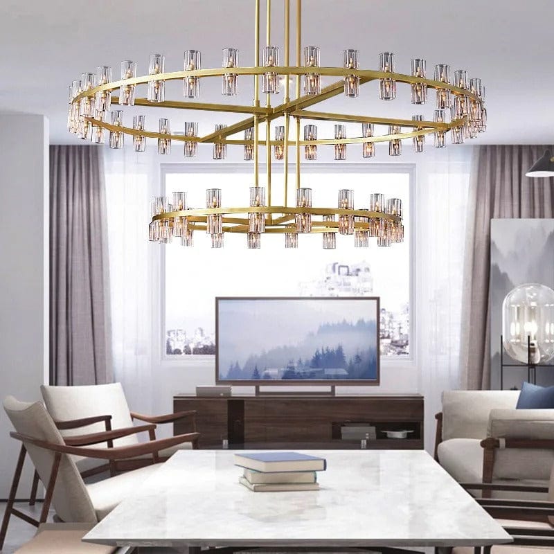 Marcelle Crystal Chandelier for Living Room