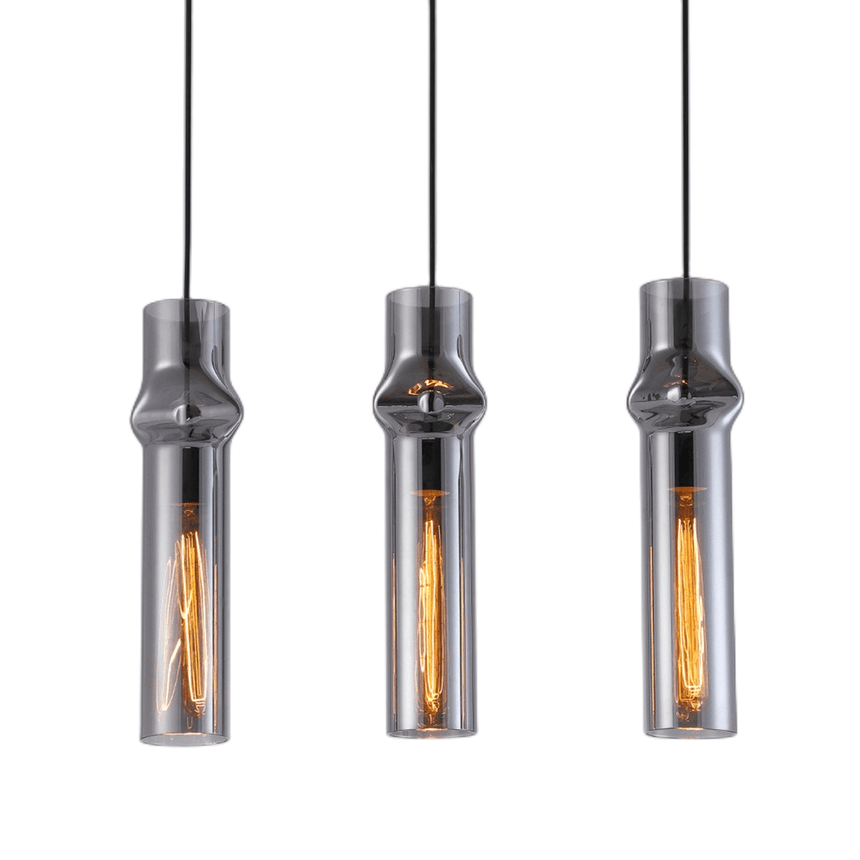 Ashen Flame Pendant Light Clustered Installation