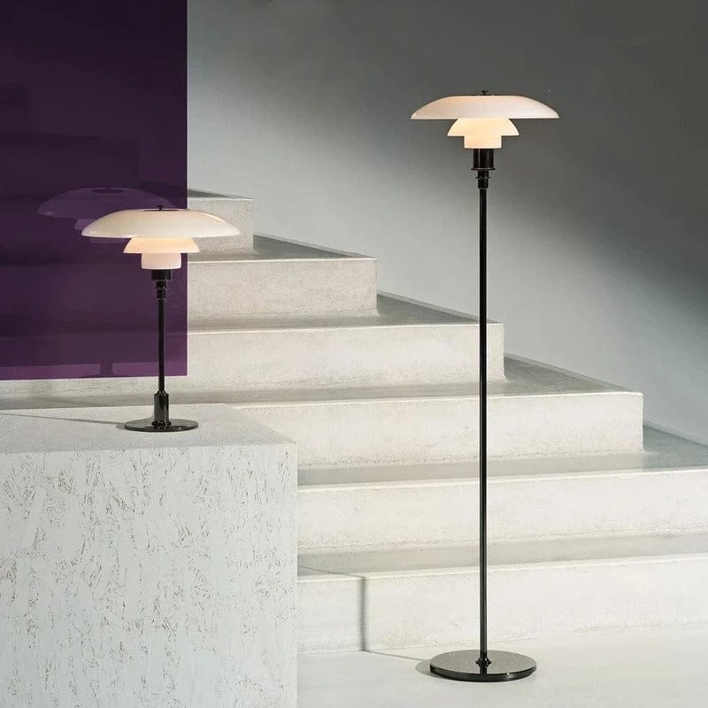 Umbrella floor lamp for modern living room decor