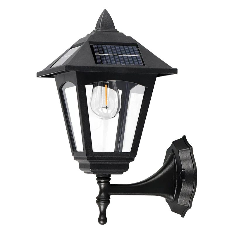 Stainless steel wall sconce for fences