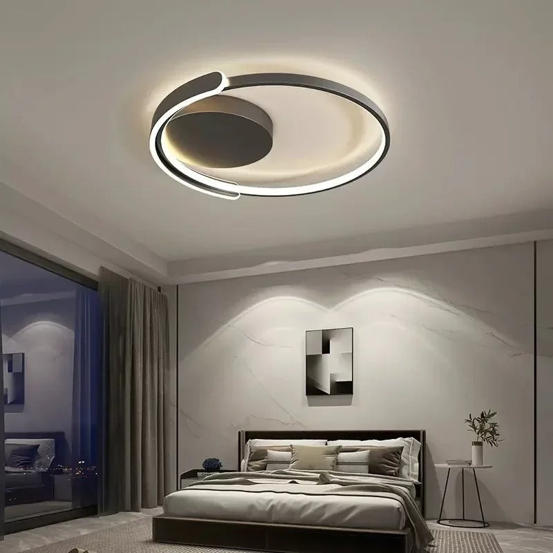 LumaNova Ceiling Light – Minimalist Design for Bedroom